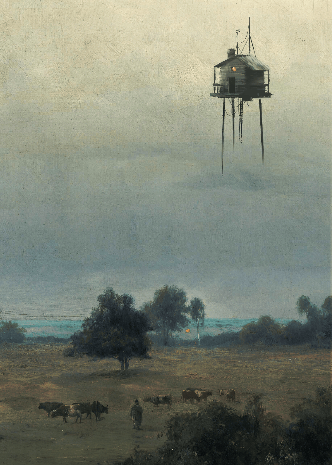 Obra de arte digital – La Cabaña. Recuerdos 1