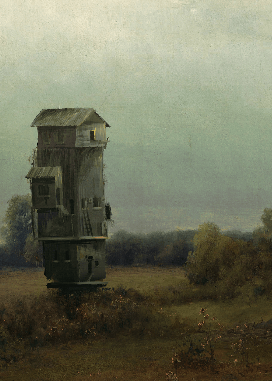 Obra de arte digital – La Casa. Recuerdos 3
