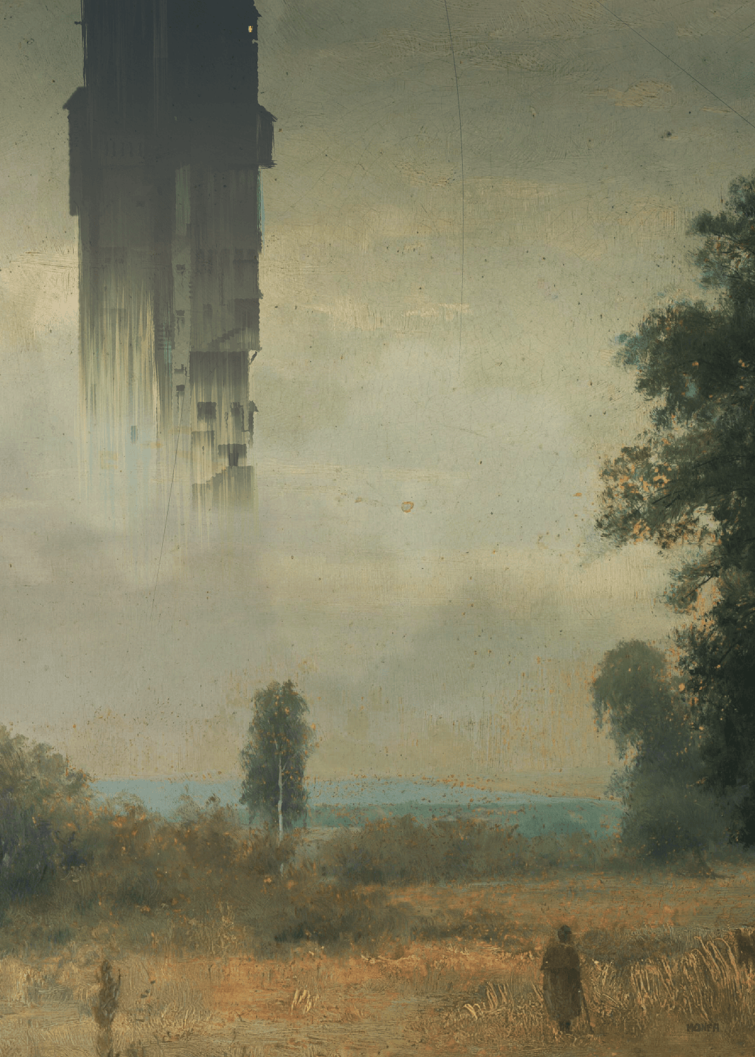 Obra de arte digital – La Torre. Recuerdos 4