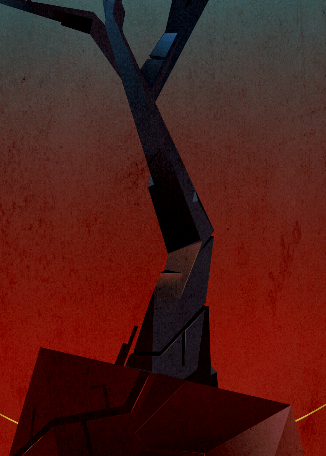 Obra de arte digital – Sobrevivir