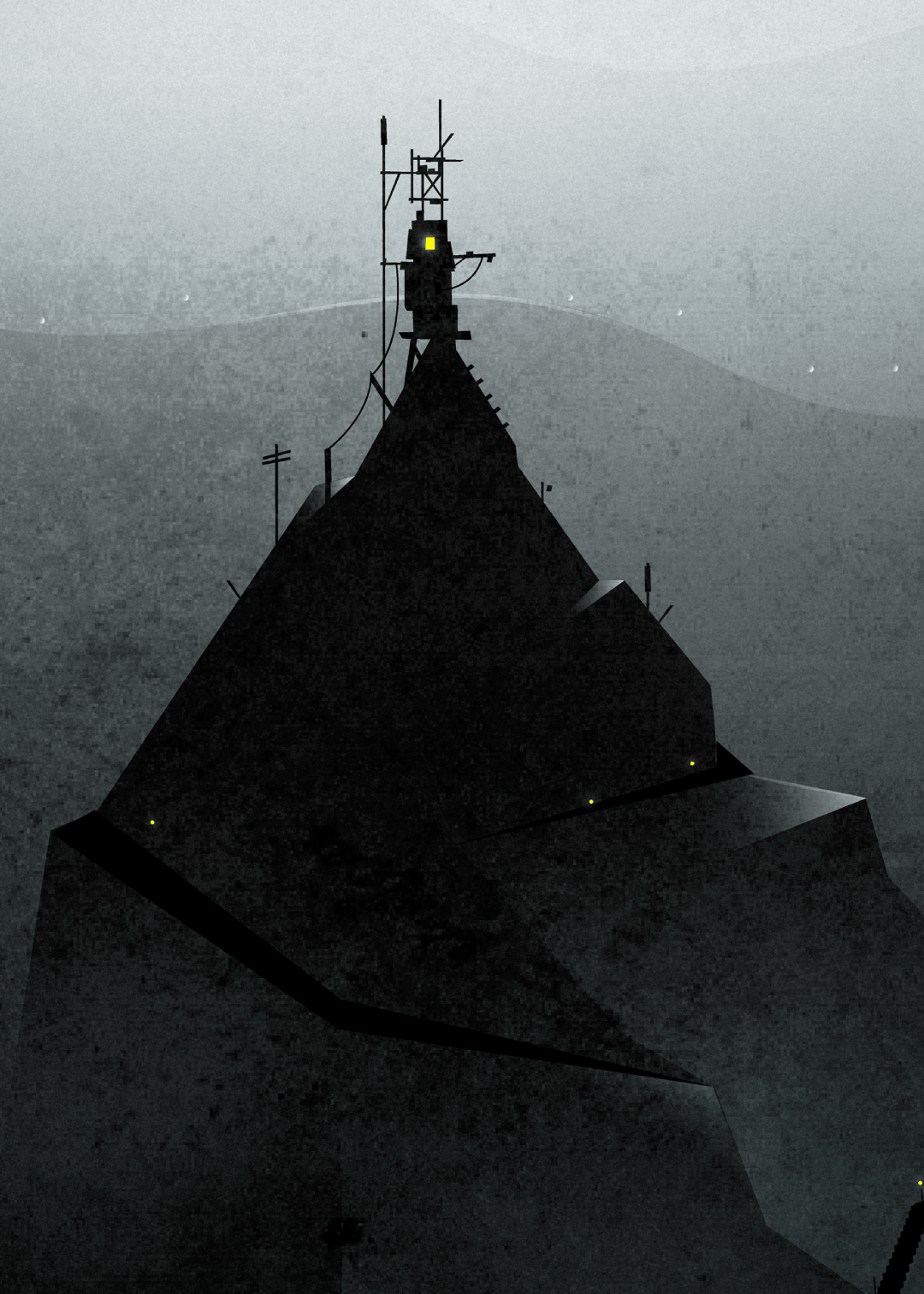 Obra de arte digital – Obsidiana