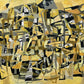 Arte abstracto - Núcleo. Serie Cartografías Fragmentadas.