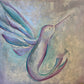 Colibrí en Pastel