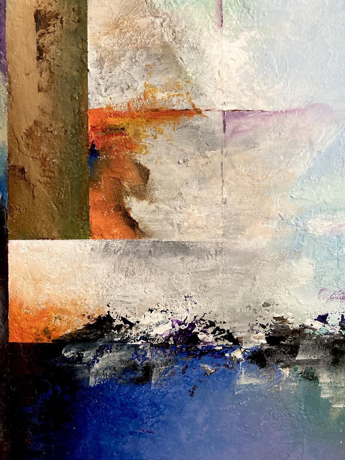 Arte abstracto- Colección Destellos de luz -Intuición-