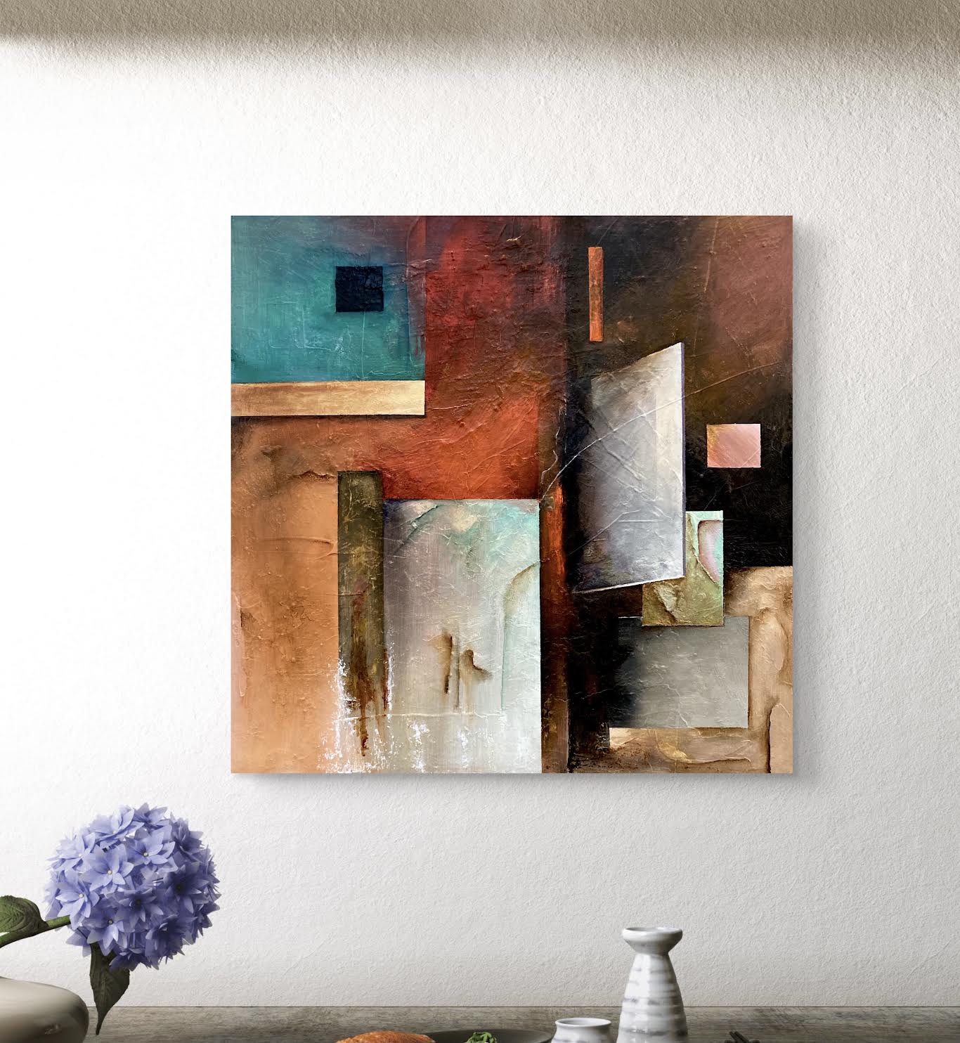 Arte abstracto - Colección  Destalleos de luz - Desapego