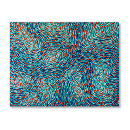 Pintura Acrílica-Río de pensamientos