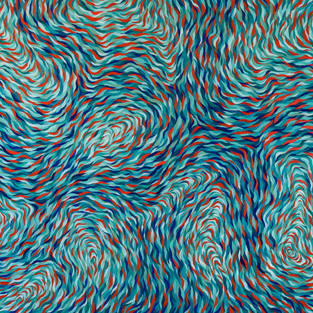 Pintura Acrílica-Río de pensamientos
