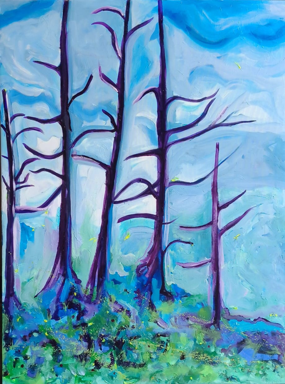 El sendero de los arboles desnudos