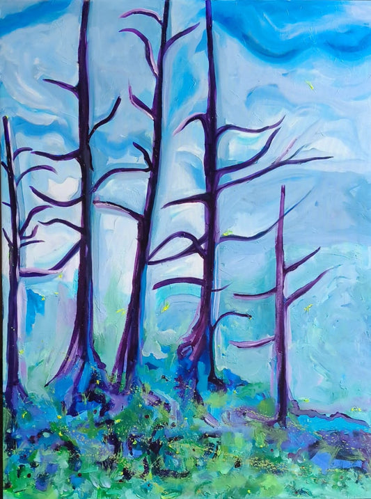 El sendero de los arboles desnudos