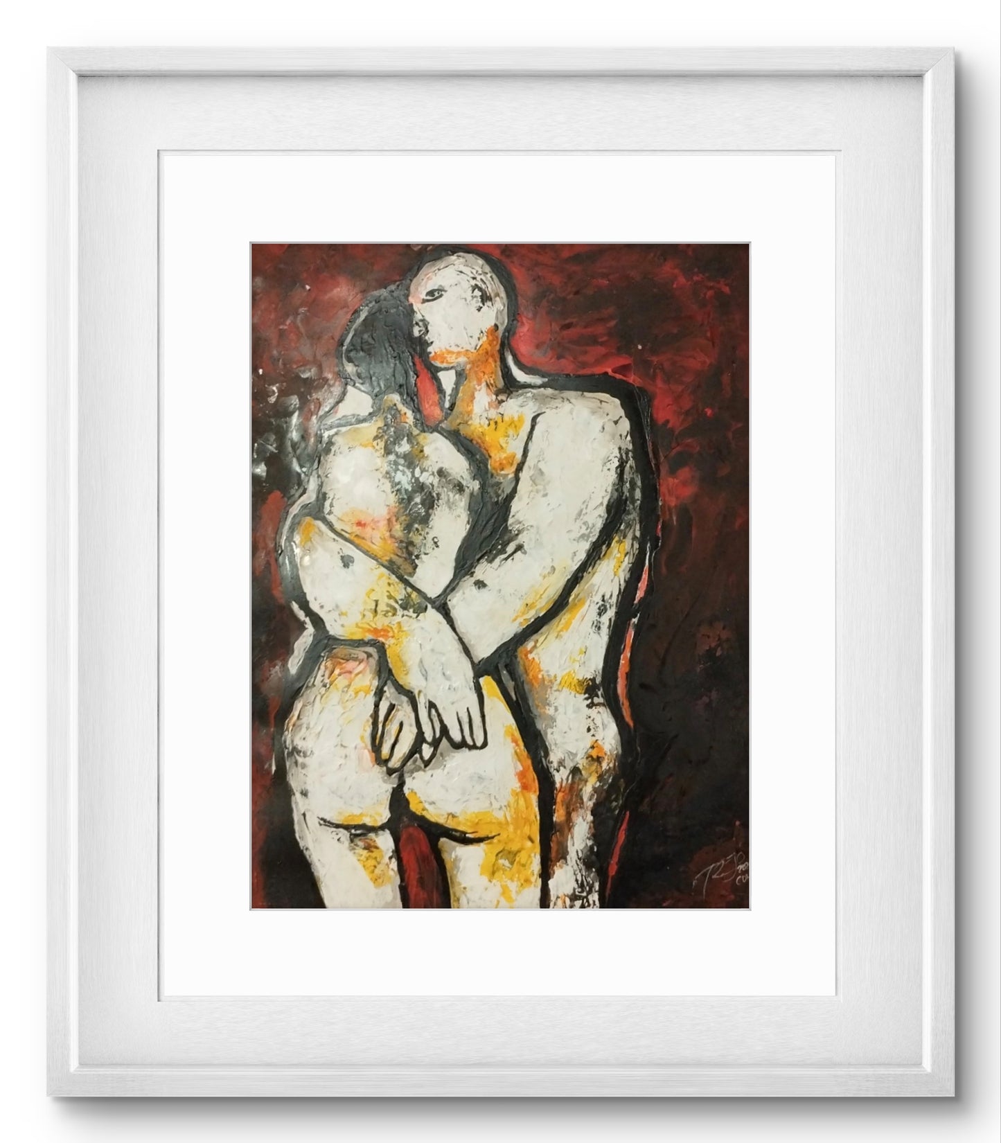 Obra de arte Original-Amantes II