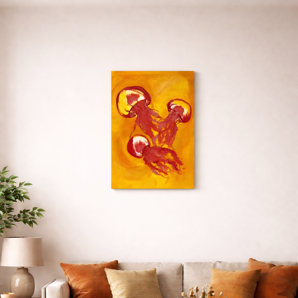 Arte decorativo-Medusas del sol.