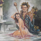 Obra de Arte original - Baco y Ninfa