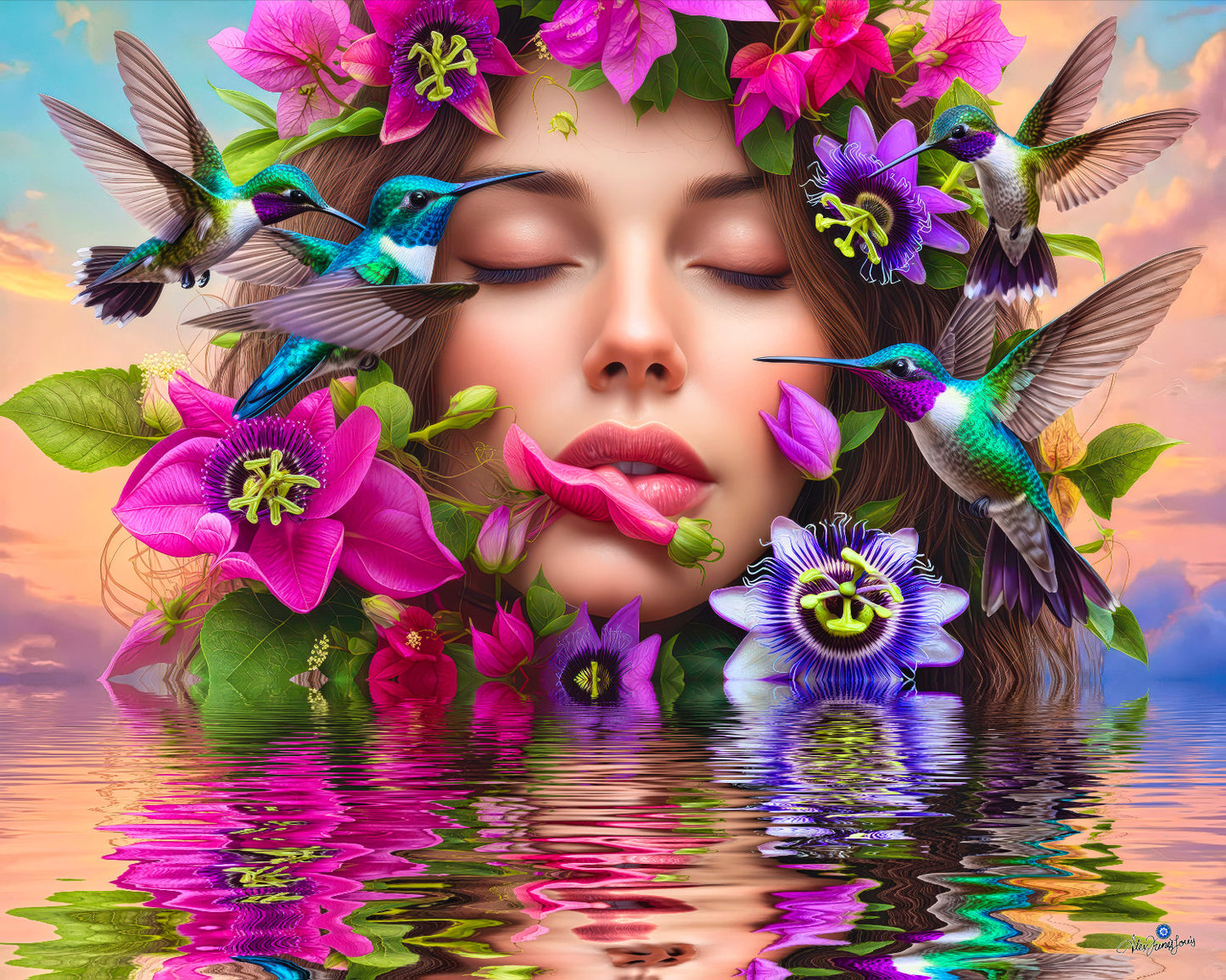 “Respirar la Luz” (10 Face)