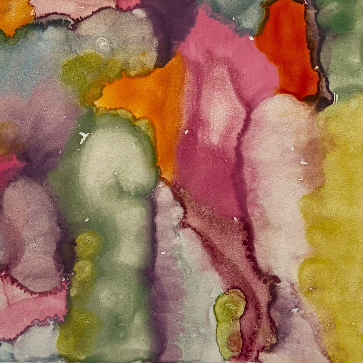 Grabado abstracto - Nevulosa cromatica