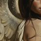 Obra de arte original- Ángel mirando