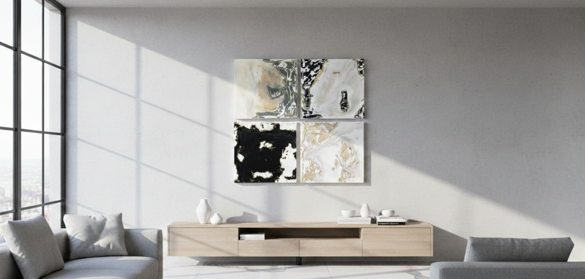 Pintura Abstracta - Kōmyō 4