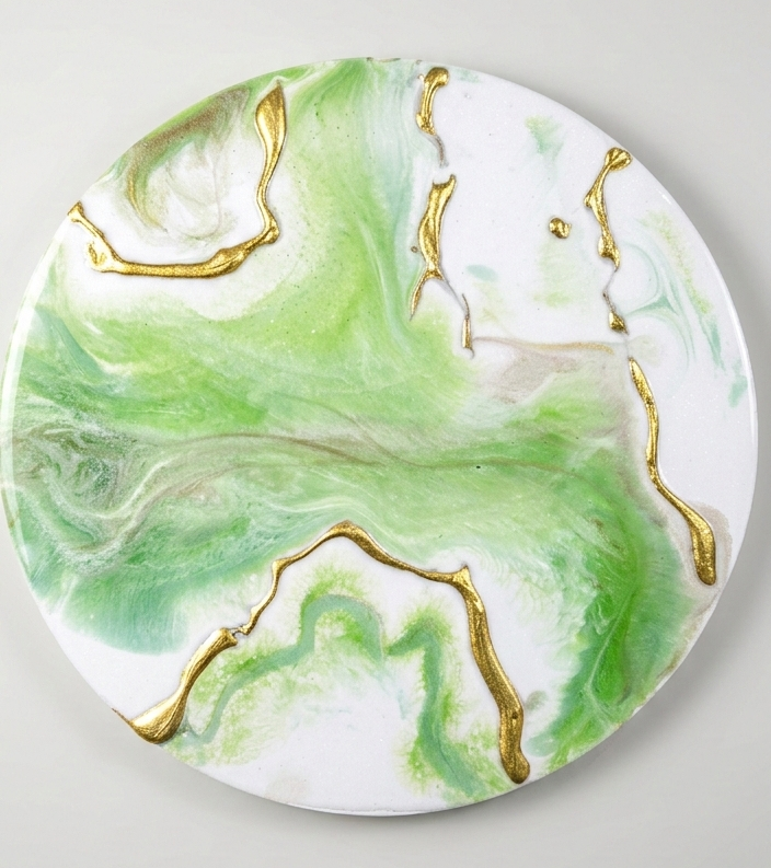 Pintura abstracta - Kintsugi