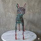 Escultura de alambre - Xoloitzcuintle ¼