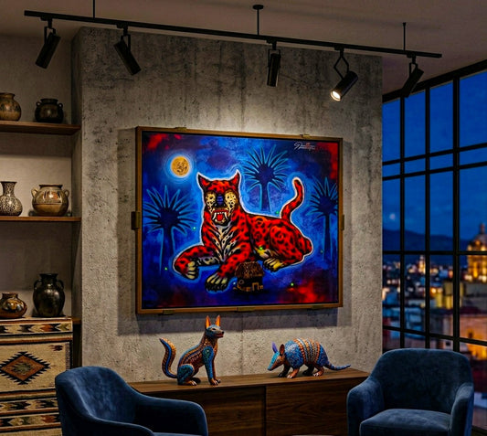 Pintura contemporánea - Guardian de la selva