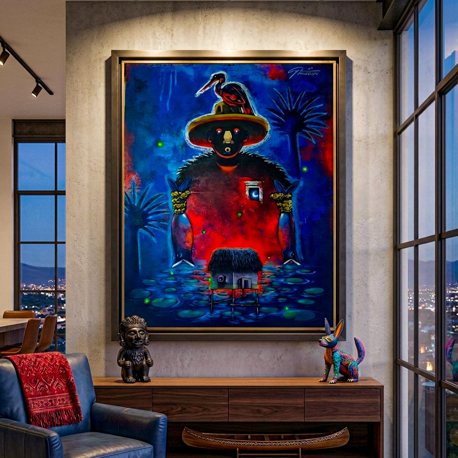 Pintura contemporánea - Espiritu del agua
