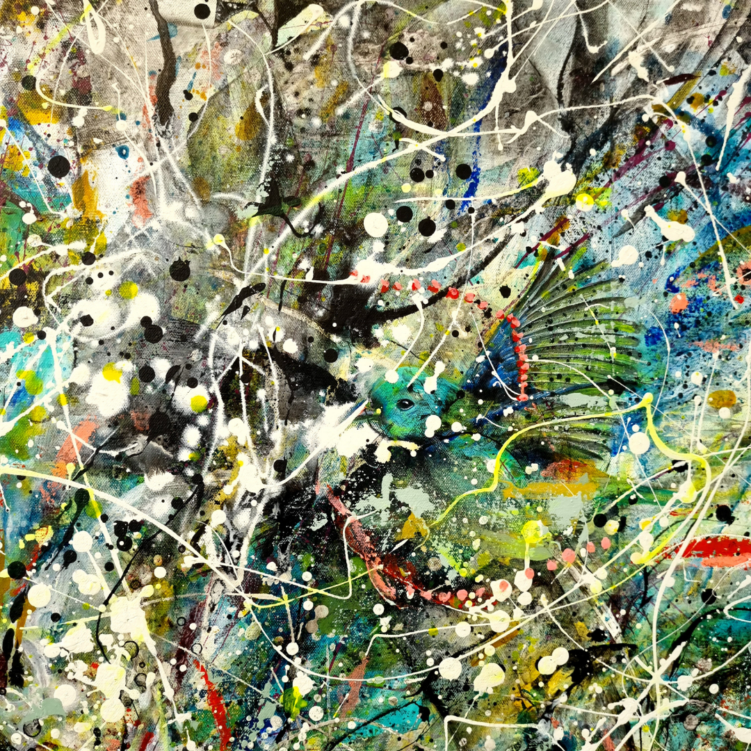 Obra de arte original - Vuela tan alto que no puedan alcanzarte