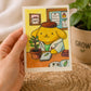 Pompompurin Biólogo Kawaii en Acuarela | Cute Scientist Dog Art | Ilustración Original | 9.5x13 cm
