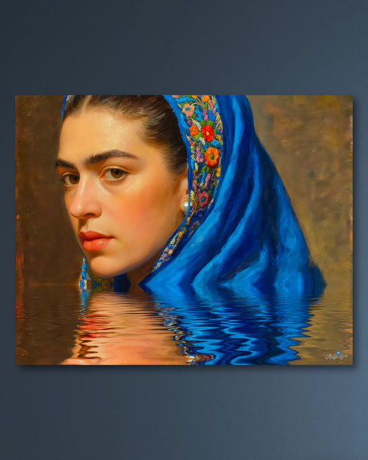Arte Contemporáneo- Frida "La Joven de la Perla"