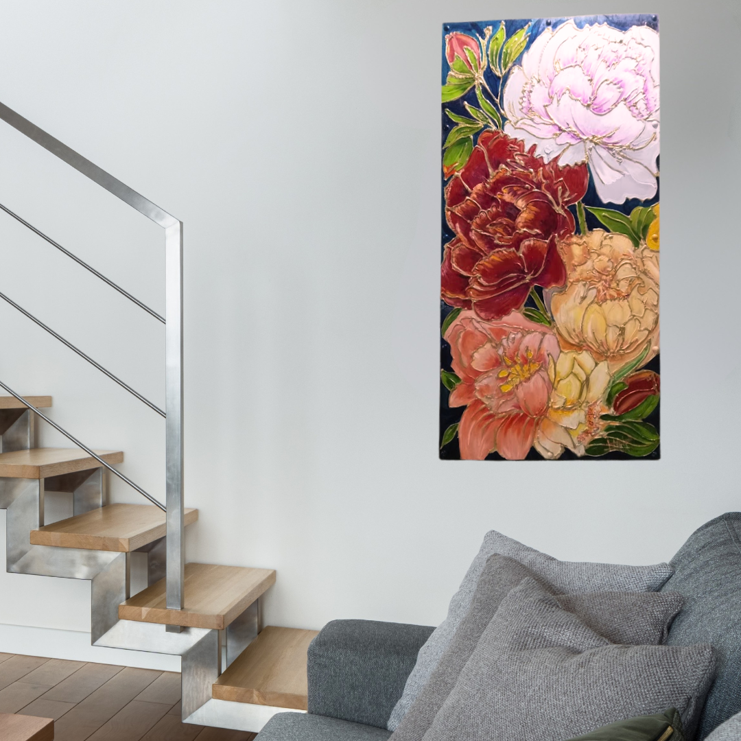 OBRAS DE ARTE ORIGINAL - ROSAS Y LUZ