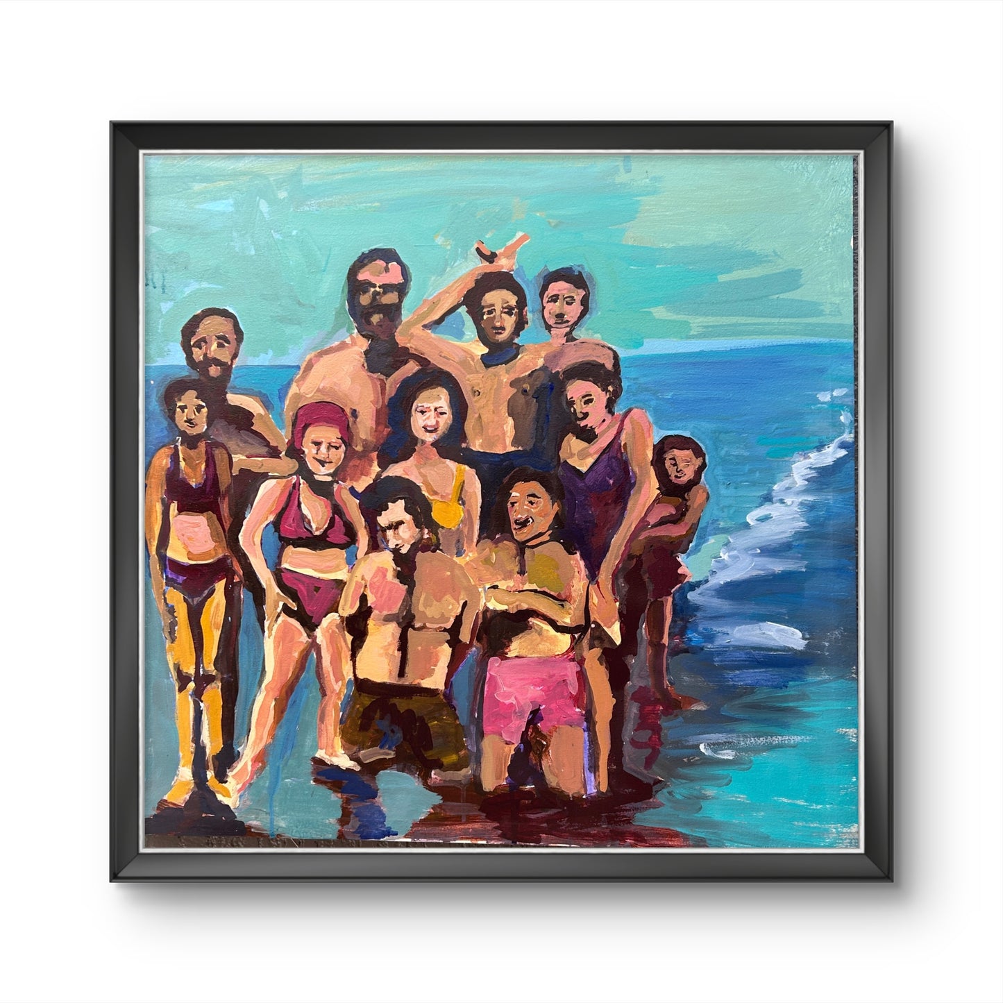 En la playa/ Sofía Medal