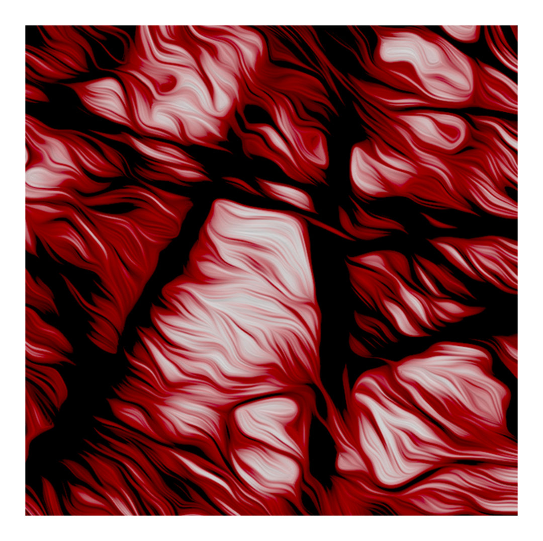 Cuadro abstracto - Tramas. Serie: III Rojo.