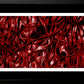 Cuadro abstracto - Tramas. Serie: Rojo III.