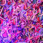 Cuadro Neon Moderno - One Line Tattoo