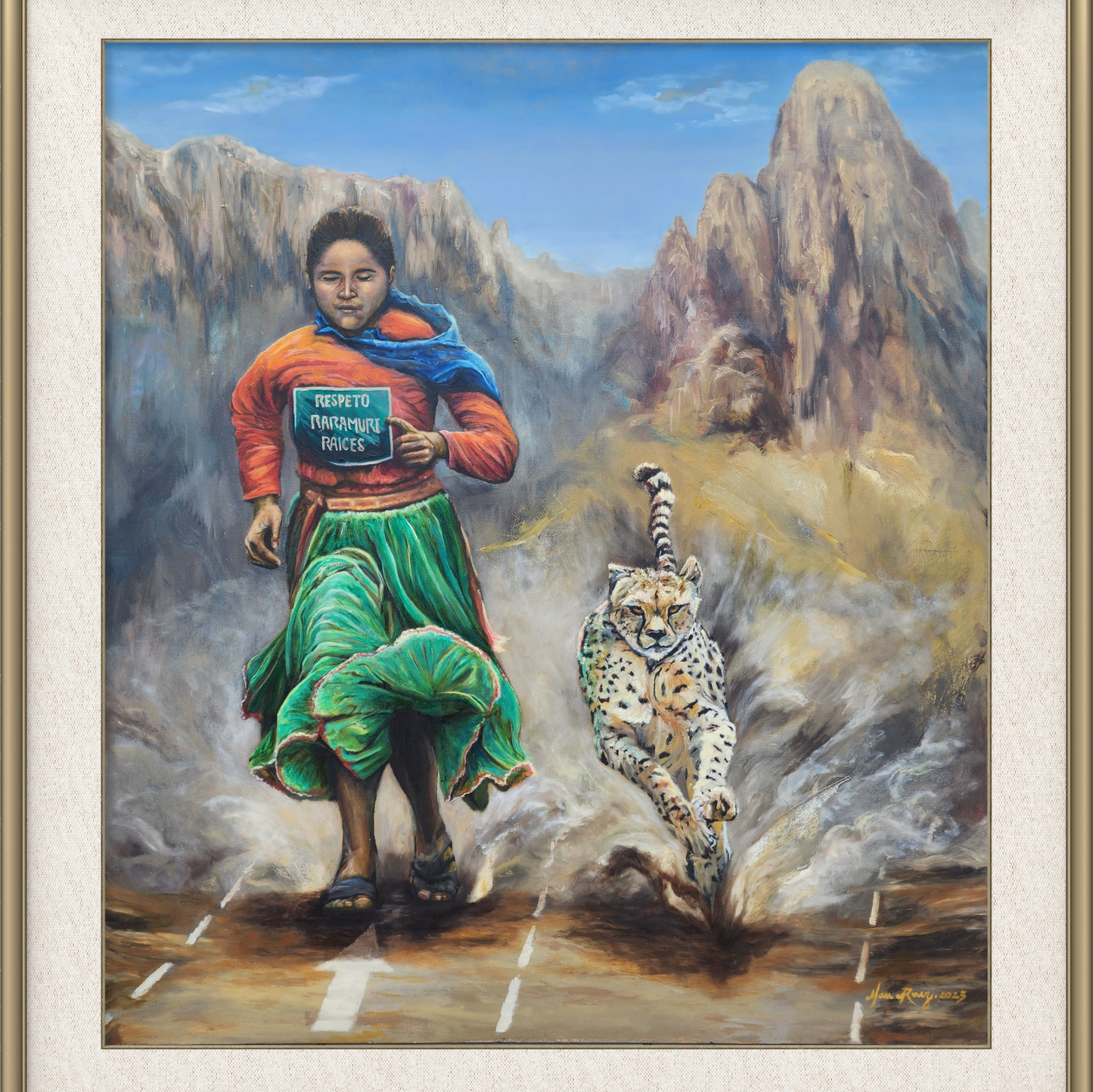 Las huellas de la sierra