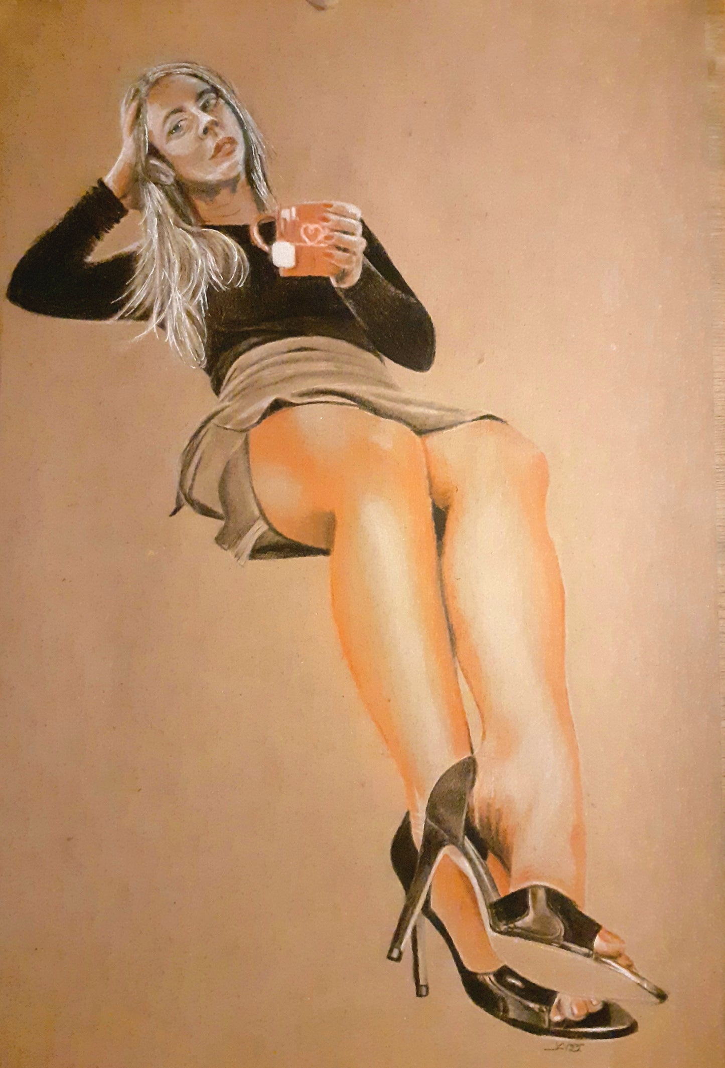 Arte Figurativo - Un café