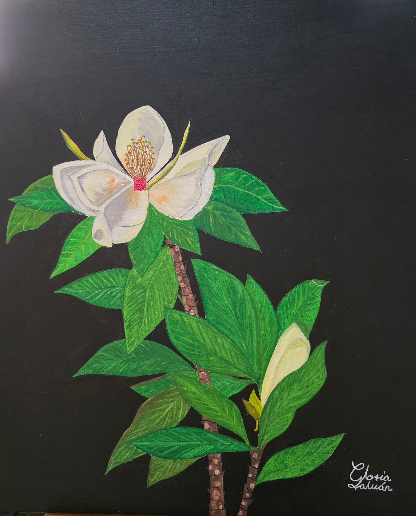 Obra de arte original - Suspiro de Magnolias