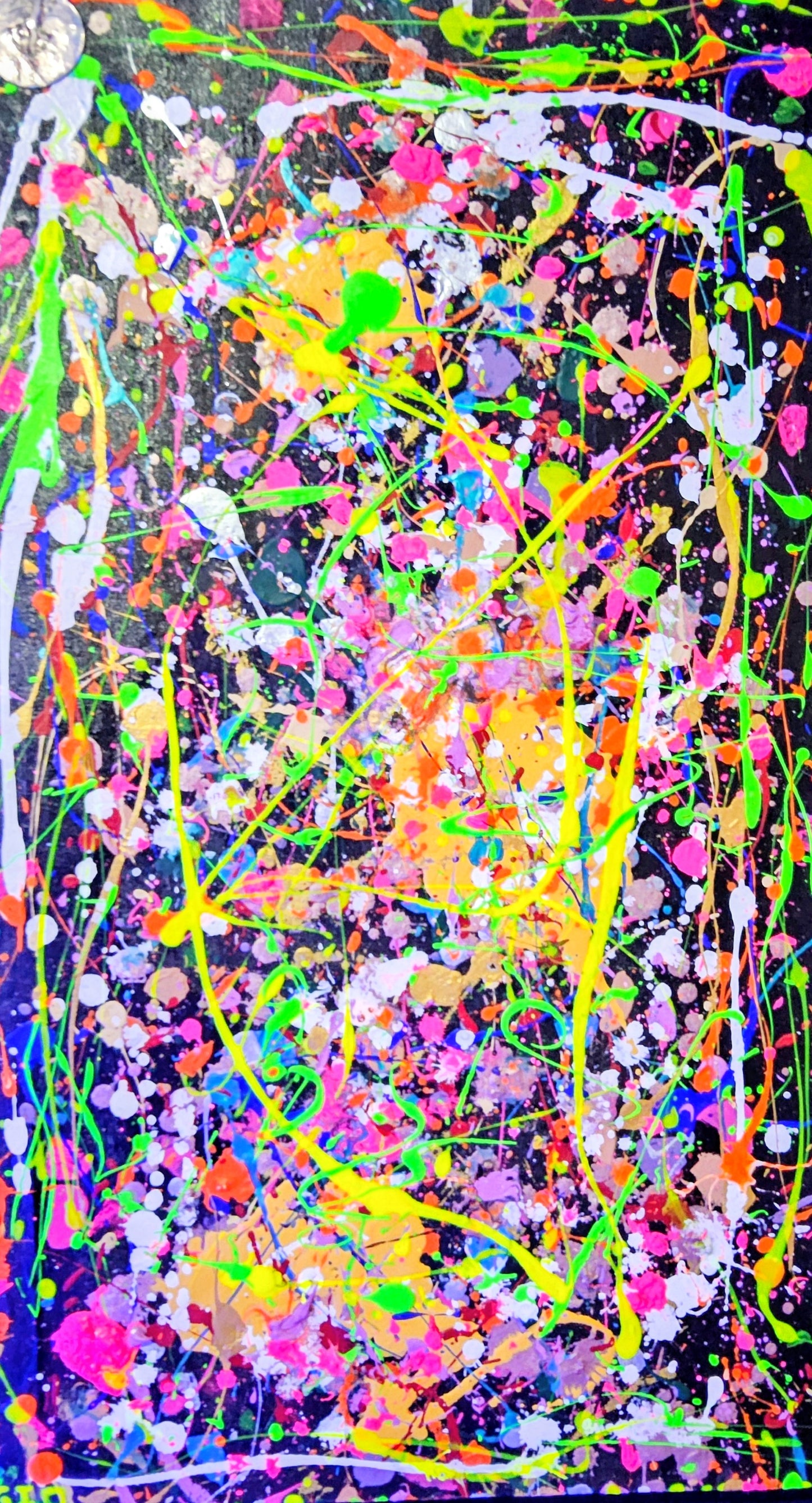 Cuadro Neon Moderno -Abstracto