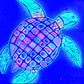 Cuadro Neon Decorativo- Tortuga