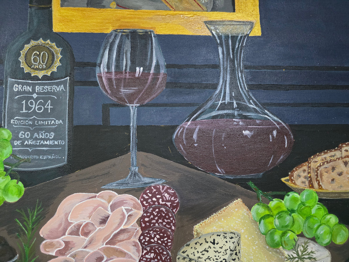 Bodegón elegante - Obra de arte original