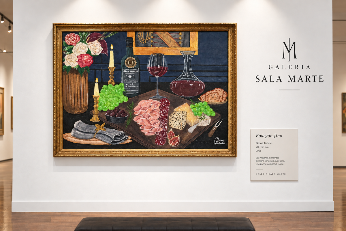 Bodegón elegante - Obra de arte original