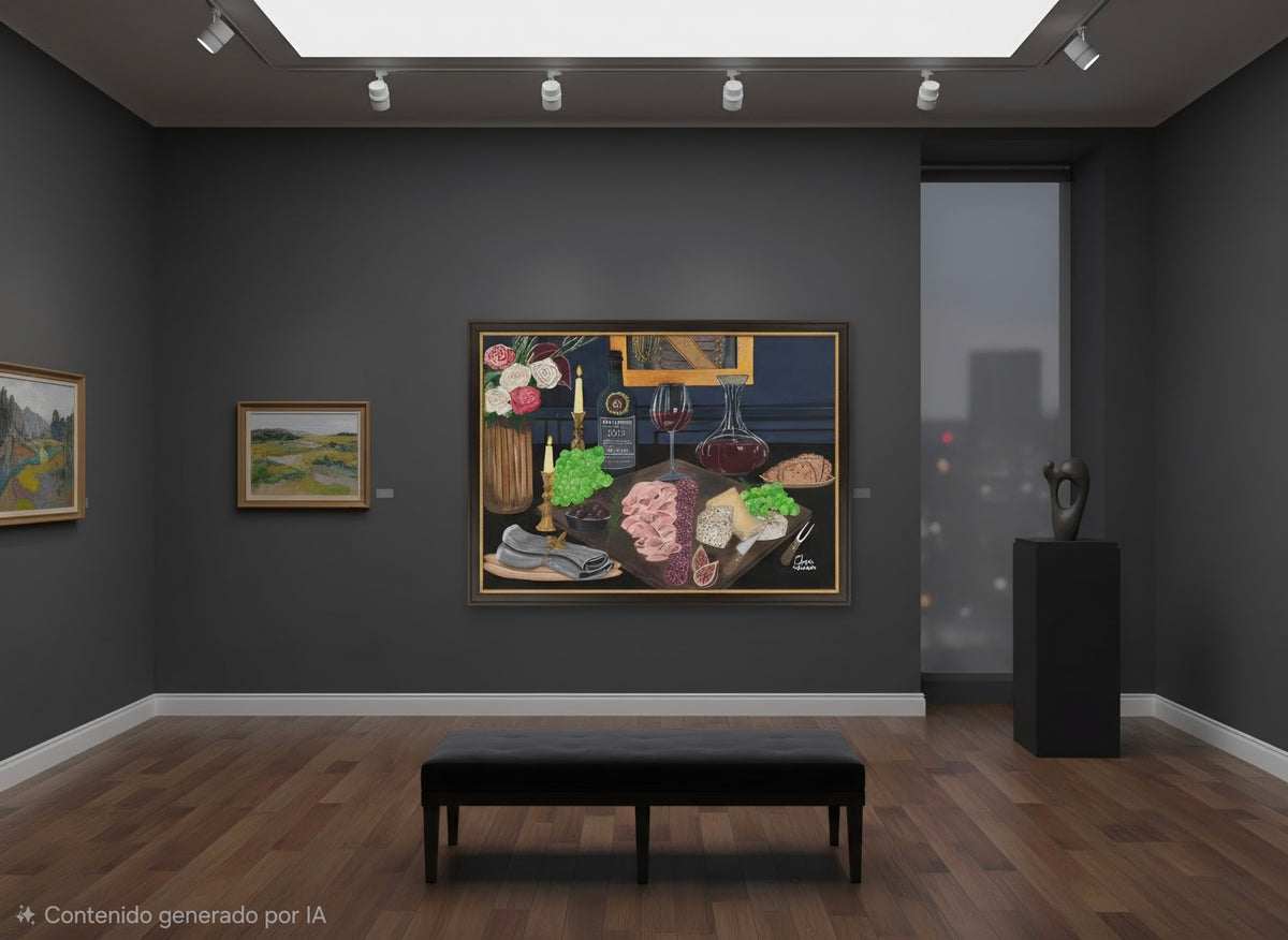 Bodegón elegante - Obra de arte original