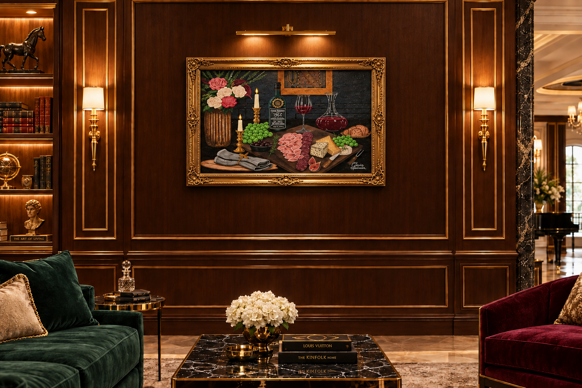 Bodegón elegante - Obra de arte original