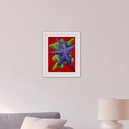 Pintura abstracta- Los Danzantes I