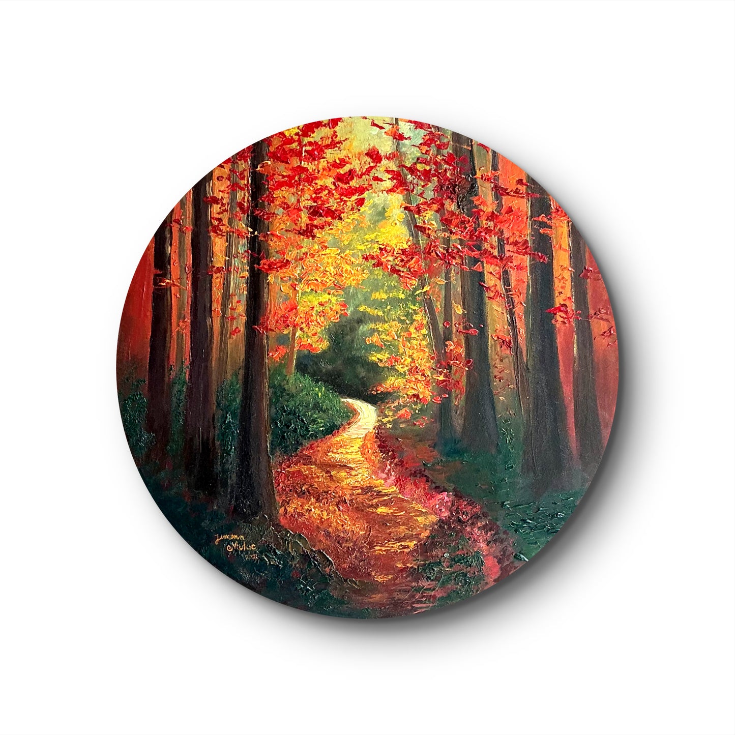 "Umbral" - Óleo con relieve - obra original