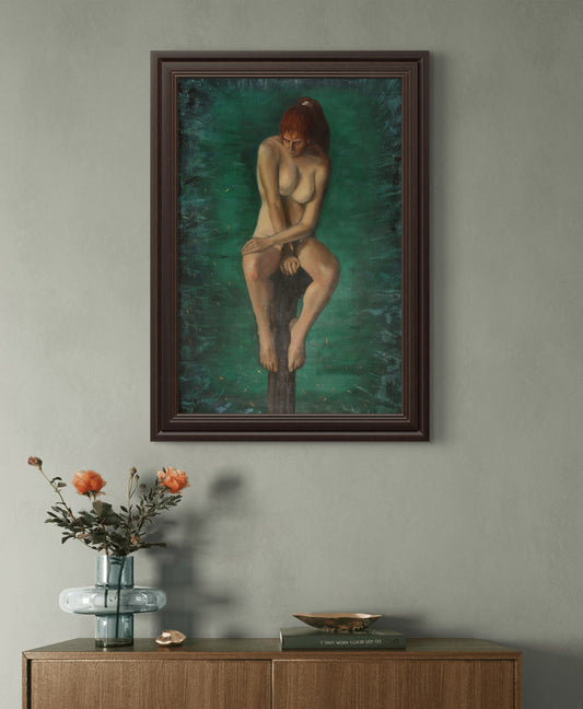 Mujer sentada