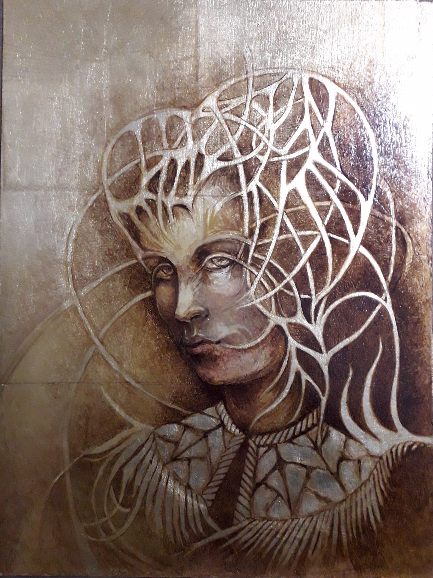 Obra de arte original - El tocado