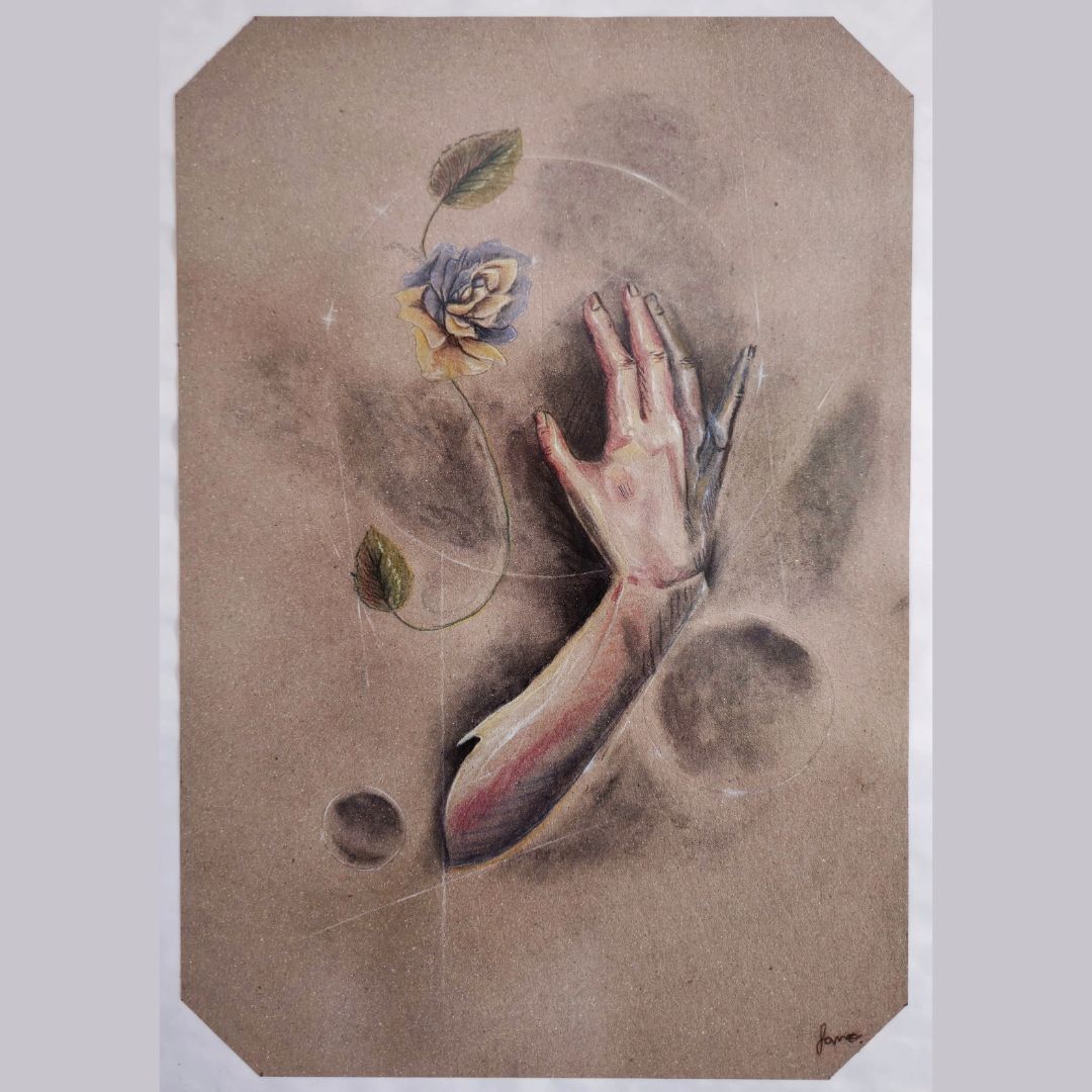 Dibujo al Pastel - Positivo y Negativo