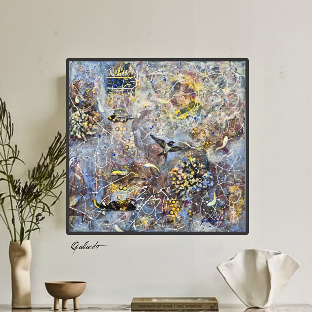 Obra de arte original - Sin pausa, sin prisa, pero con toda el alma.