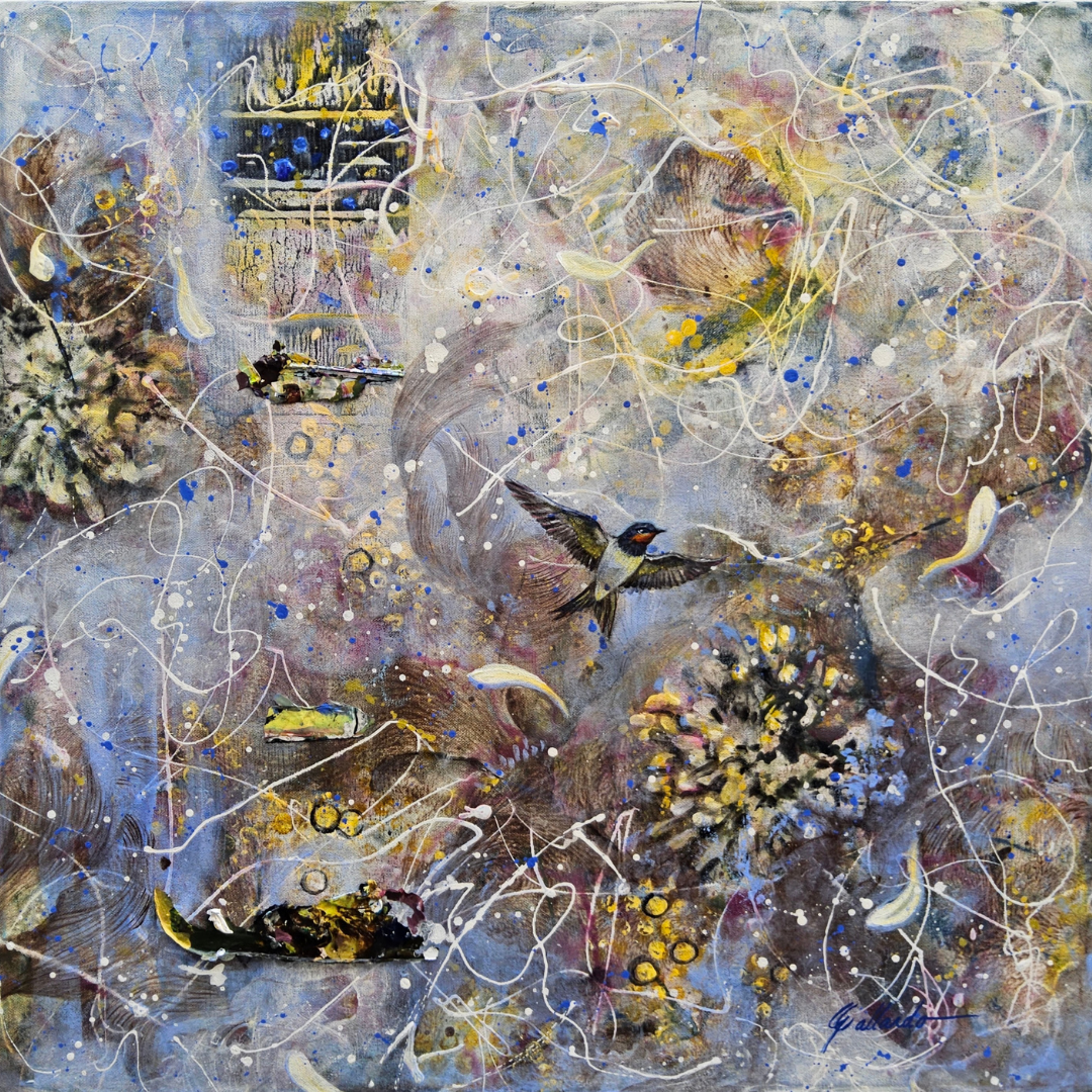 Obra de arte original - Sin pausa, sin prisa, pero con toda el alma.