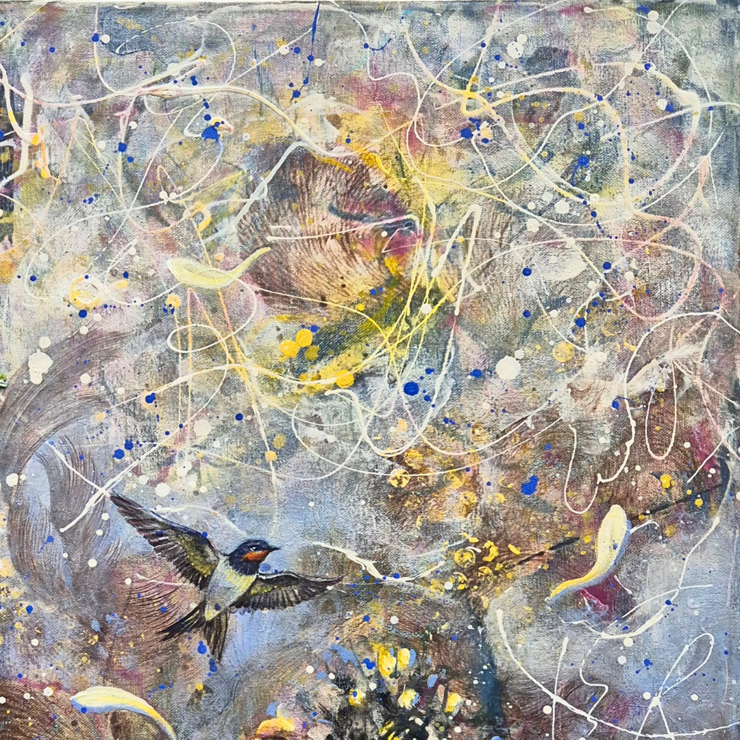 Obra de arte original - Sin pausa, sin prisa, pero con toda el alma.