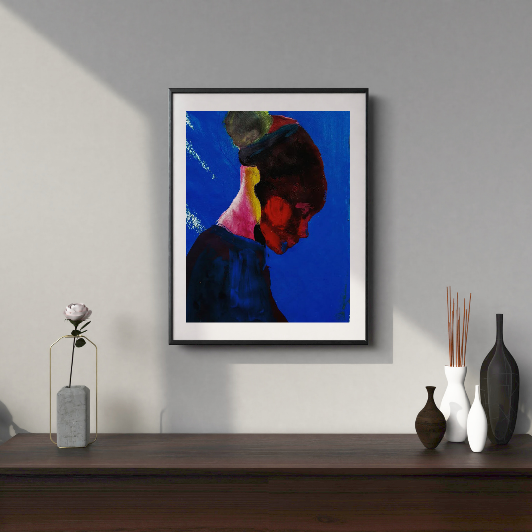 Blue thoughts (Fine Art Print)